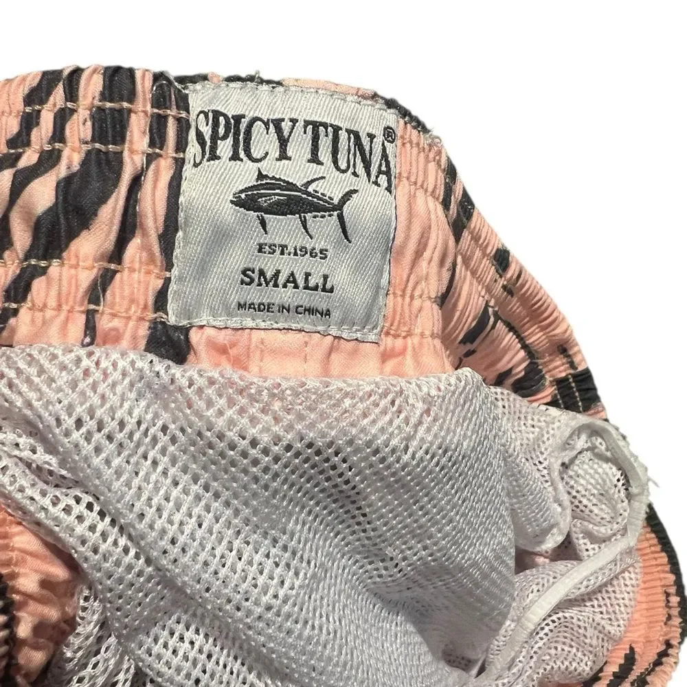 Spicy Tuna men’s‎ on and grey swim shorts size small